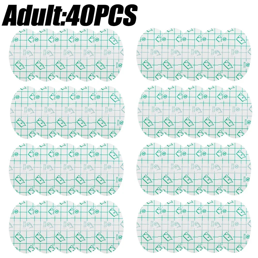100-20Pc Adhesive Ear Pad Anti-Wear Foot Patch Heel Patch Waterproof Baby Adult Bath Ear Protector for Bathroom Swimming Sticker