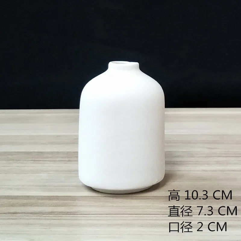 Simple Ceramic Vase Dining Table Decorations Wedding Decorations Nordic Home Living Room Decorations Vase