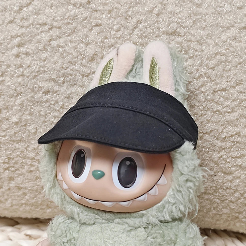 Labubu Ropa 3.0 Western Cowboy Jumpsuit with Hat Set for V1/V2 Labubu Outfit Cute Doll Clothes Accessories Trendy Gift