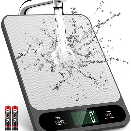 Digital Kitchen Scale 15Kg/1g Weight Scale Usb Food Coffee Scales Smart Electronic Waterproof Digital Scale For Baking and Cook