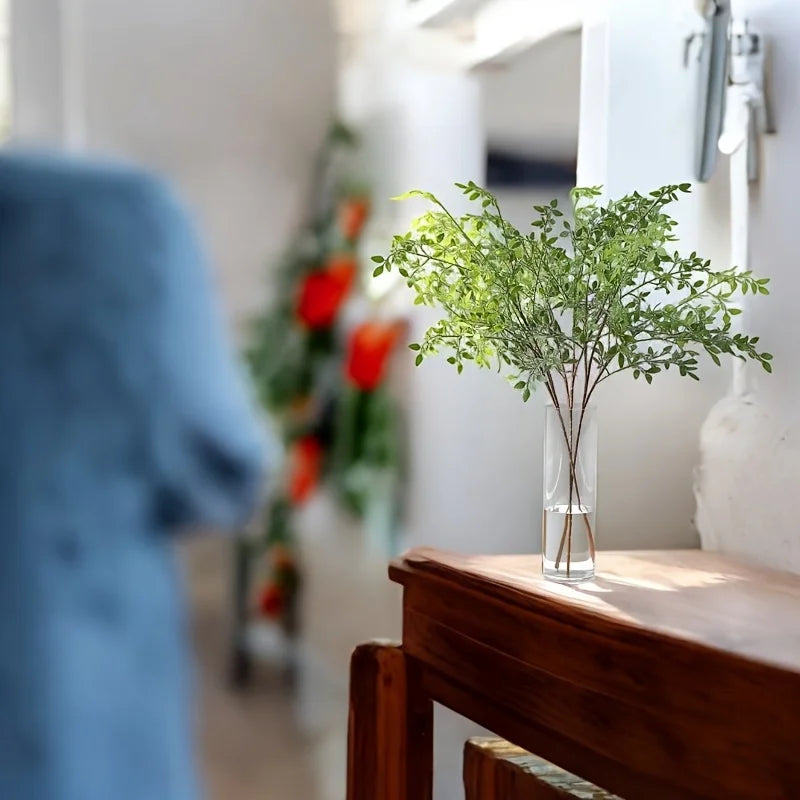 2Pc Simulation Rattan Artificial Plant Branches Suitable for Living Room Shopping Center Decoration Photography Props Decoration