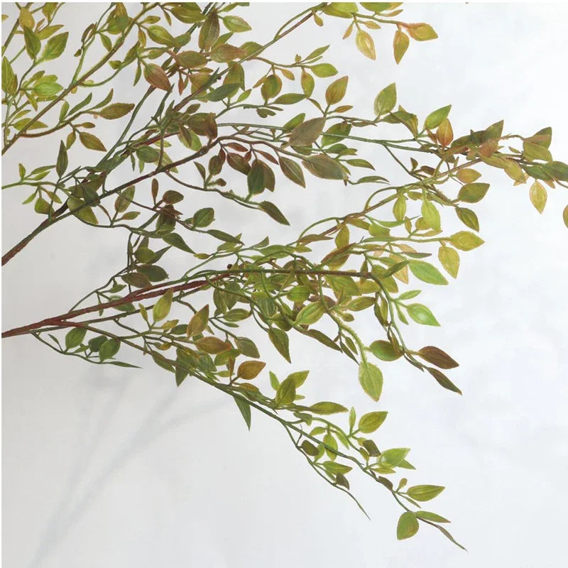 3-6Ft Large Artificia Ficus Tree Fake Plants Plastic Palm Tree Real Touch Banyan Leaves for Home Garden Shop Office Decor