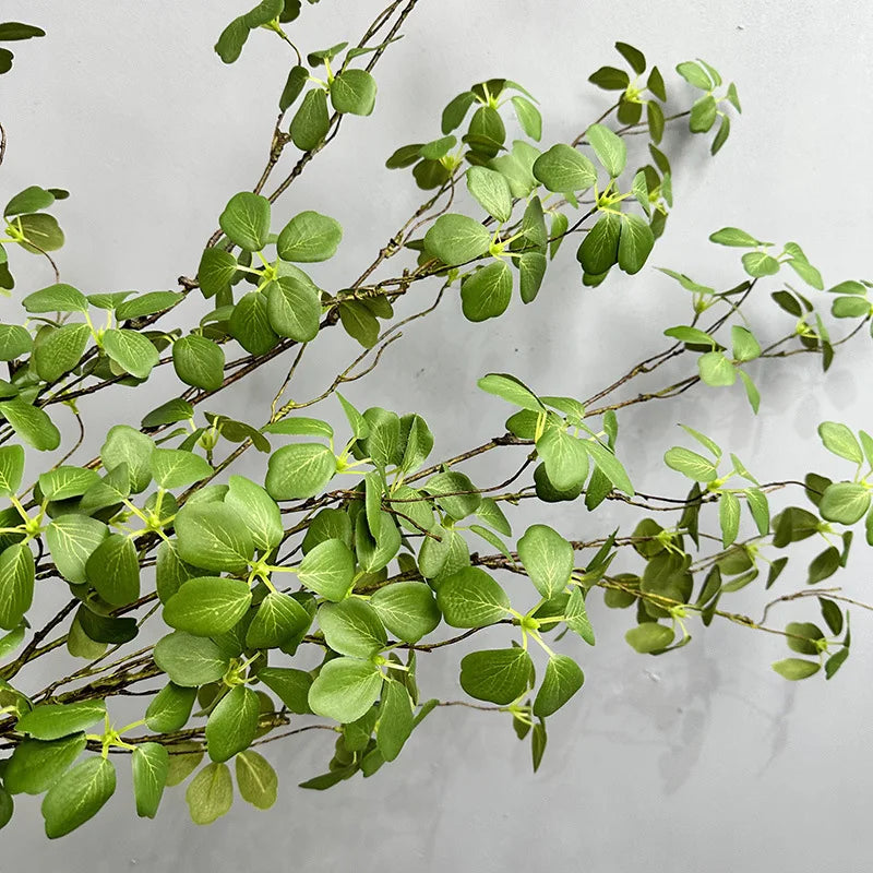 Indoor Green Plant Artificial Plant Vine for Home Wedding Living Room Decoration Birthday Party Simulated Tree Branches Table