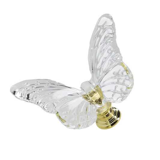 1pcs Butterfly Dresser Pulls Clear Drawer Knobs Cabinet Knobs Bathroom Door Knobs Cabinet Handle Knobs For Dresser Accessories