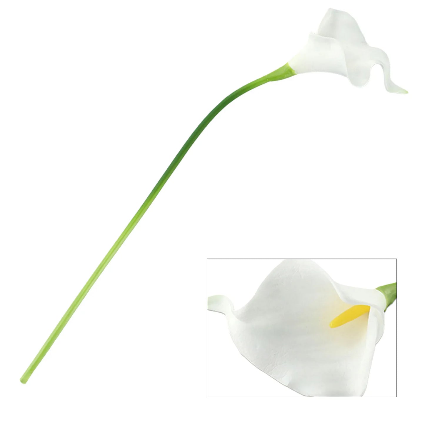 1/10 Pieces Artificial Flowers Calla Lily Bunch Fake Bouquet Table Home Wedding Decoration Fall Decor Artificial Dried Flowers