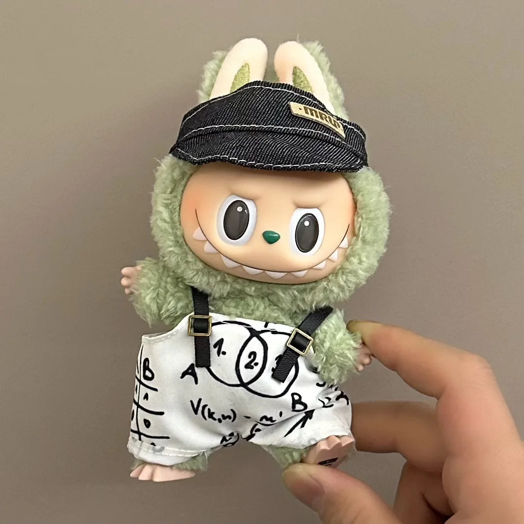 Labubu Baby Clothes 17cm Labubu Clothes Blind Box Doll Skirt Set Cute Dress Up Toy Festival Gift Birthday Gift Cute Party Gift