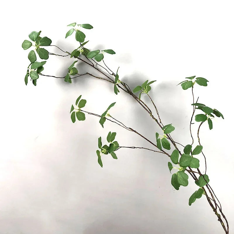 Indoor Green Plant Artificial Plant Vine for Home Wedding Living Room Decoration Birthday Party Simulated Tree Branches Table