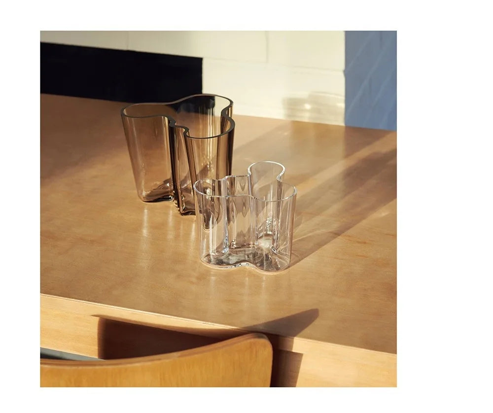 Handmade Blown Glass Vases In Lakes, Simple and Creative Dining Table, Living Room, Decorative Flower Ware