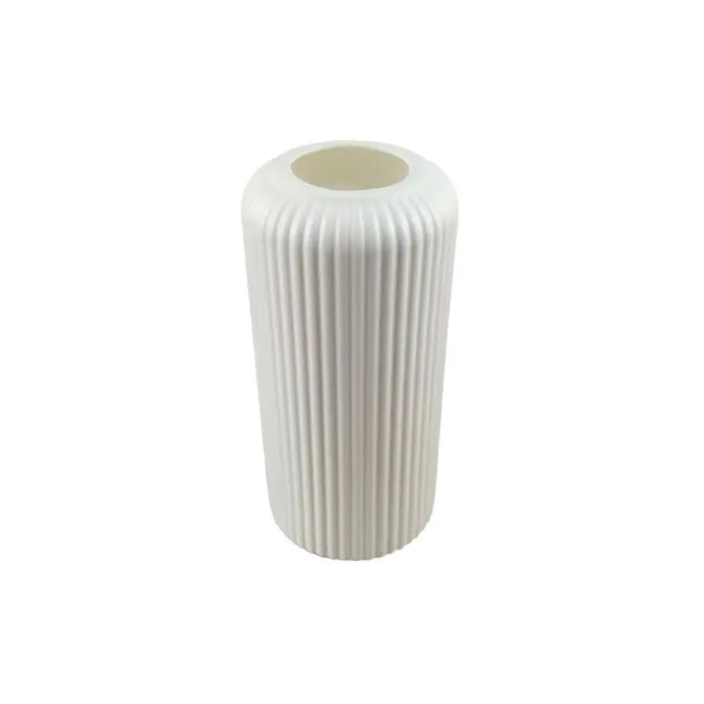 Creative Flower Art Hydroponic Vase Ornaments Light Capacity Vertical Nordic Vase Ornaments DIY Plastic Vase Living Room