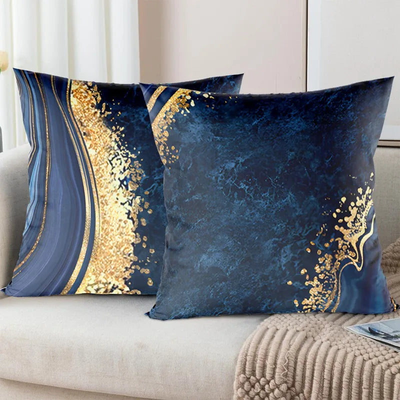 45x45cm Marble Pattern Cushion Cover Decorative Pillow Cover Sofa Cushion Pillow Cases Home Decoration 2024 Decor Pillowcase