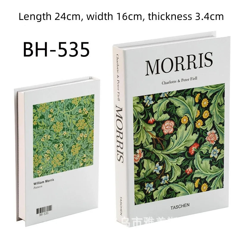 Luxury Fake Books Decoration Model Simulation Books Ornaments for Home DecorCoffee Table Living Room Fashion Photo Prop Books