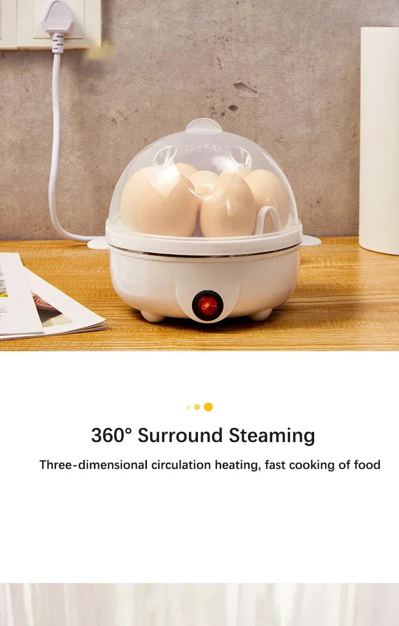 110V/220V Multifunctional Electric Egg Boiler Double Layers Egg Cooker Mini Steamer Poacher Kitchen Cooking Breakfast Machine