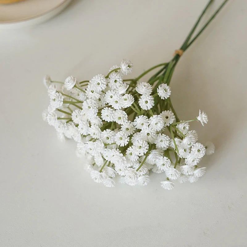 Artificial Gypsophila Flowers Wedding DIY Bouquet Decoration Arrangement Plastic Babysbreath Fake Flower Home Decor