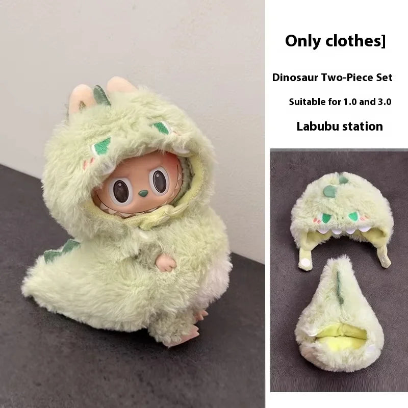 Labubu Clothes For Labubu Wacky Mart  Friend Shrimp Handmade Clothing Anime Peripheral Custom Accessories For Labubu V1 V3