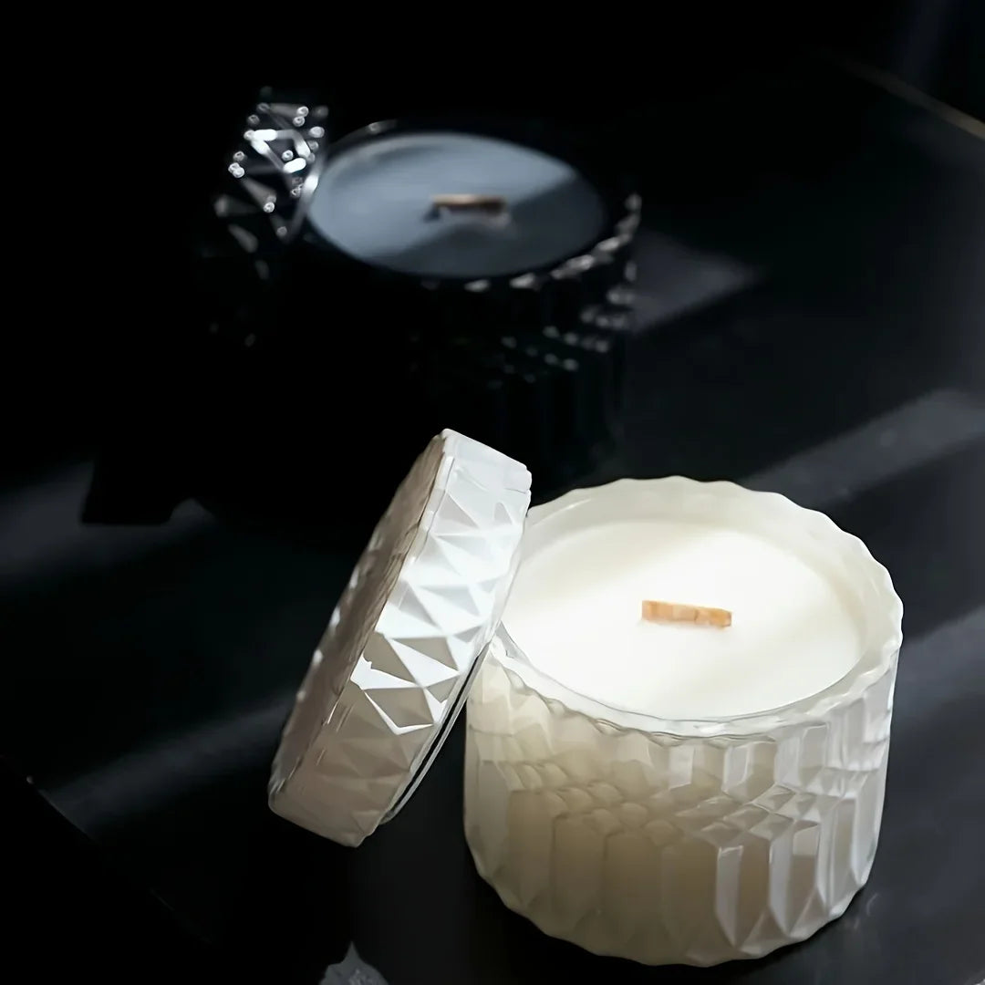1set Silicone Mold Resin Storage Jar Jewelry Box with Lid, Round Container Jar Casting for Candle Holder DIY Resin Craft