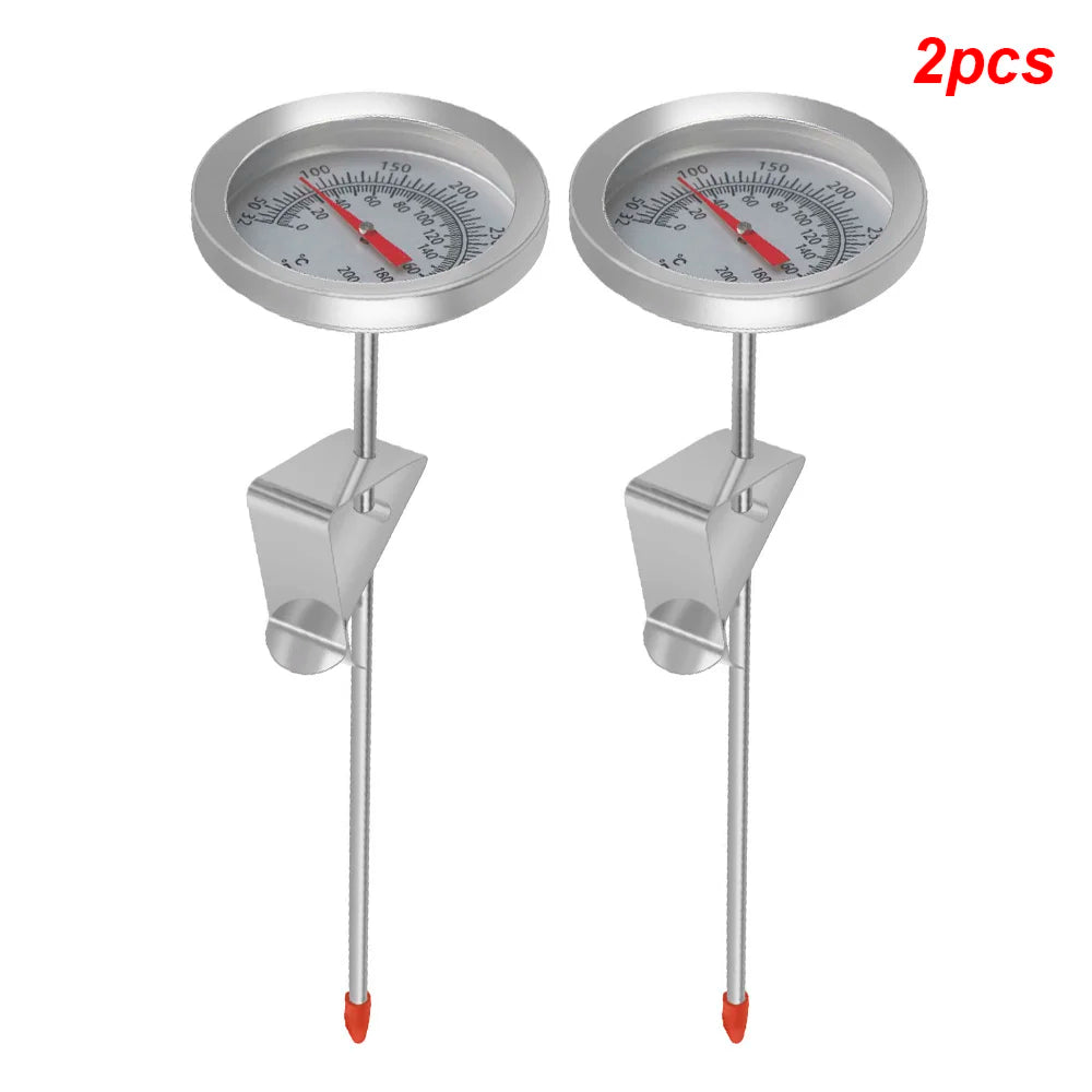 Kitchen Tools Stainless Steel 0~200℃ Cooking Temperature Meter Probe Thermometer Milk Coffee Food Meat Gauge