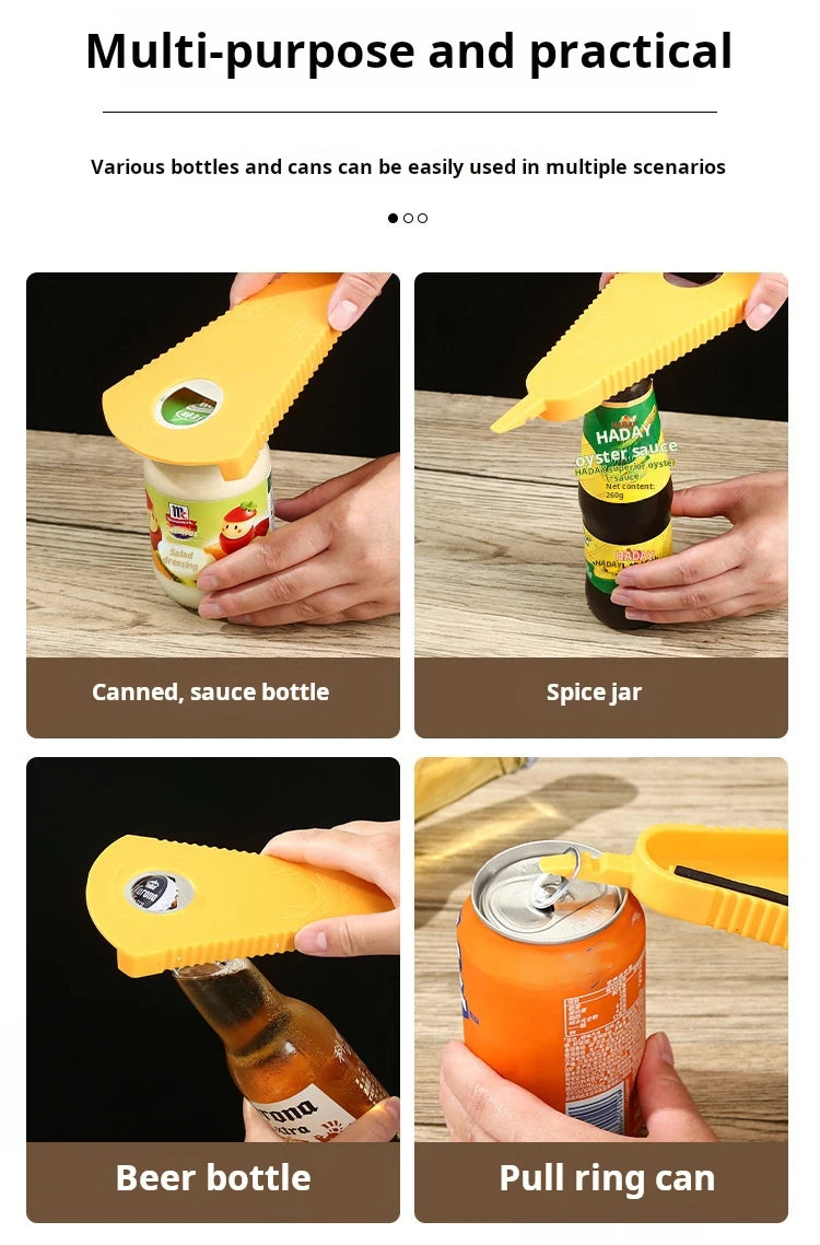 Jar Opener,  Jar Opener For Weak Hands,  Jar Lid Gripper, Manual Jar Bottle Opener, Kitchen Accessories