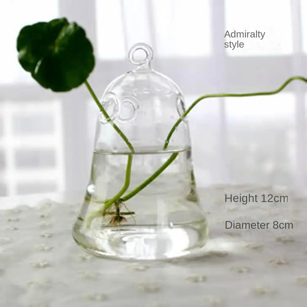 Transparent Glass Vase Hydroponic Container High Quality Flower Arrangement Living Room Decorations Ornamental Horticulture