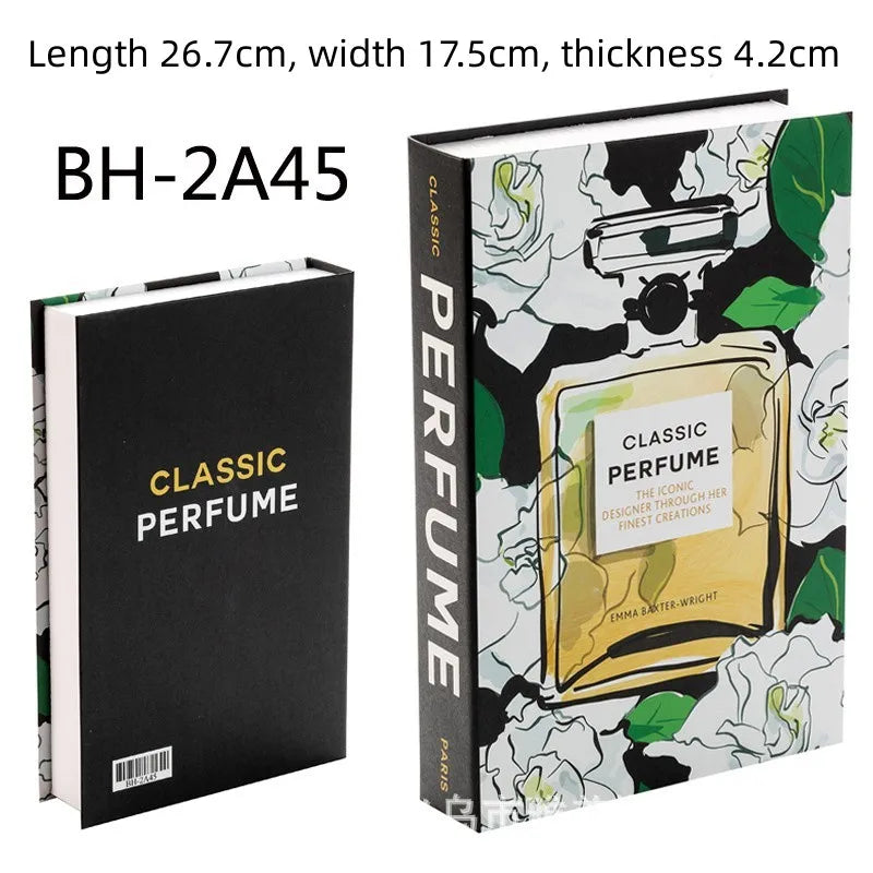 Luxury Fake Books Decoration Model Simulation Books Ornaments for Home DecorCoffee Table Living Room Fashion Photo Prop Books