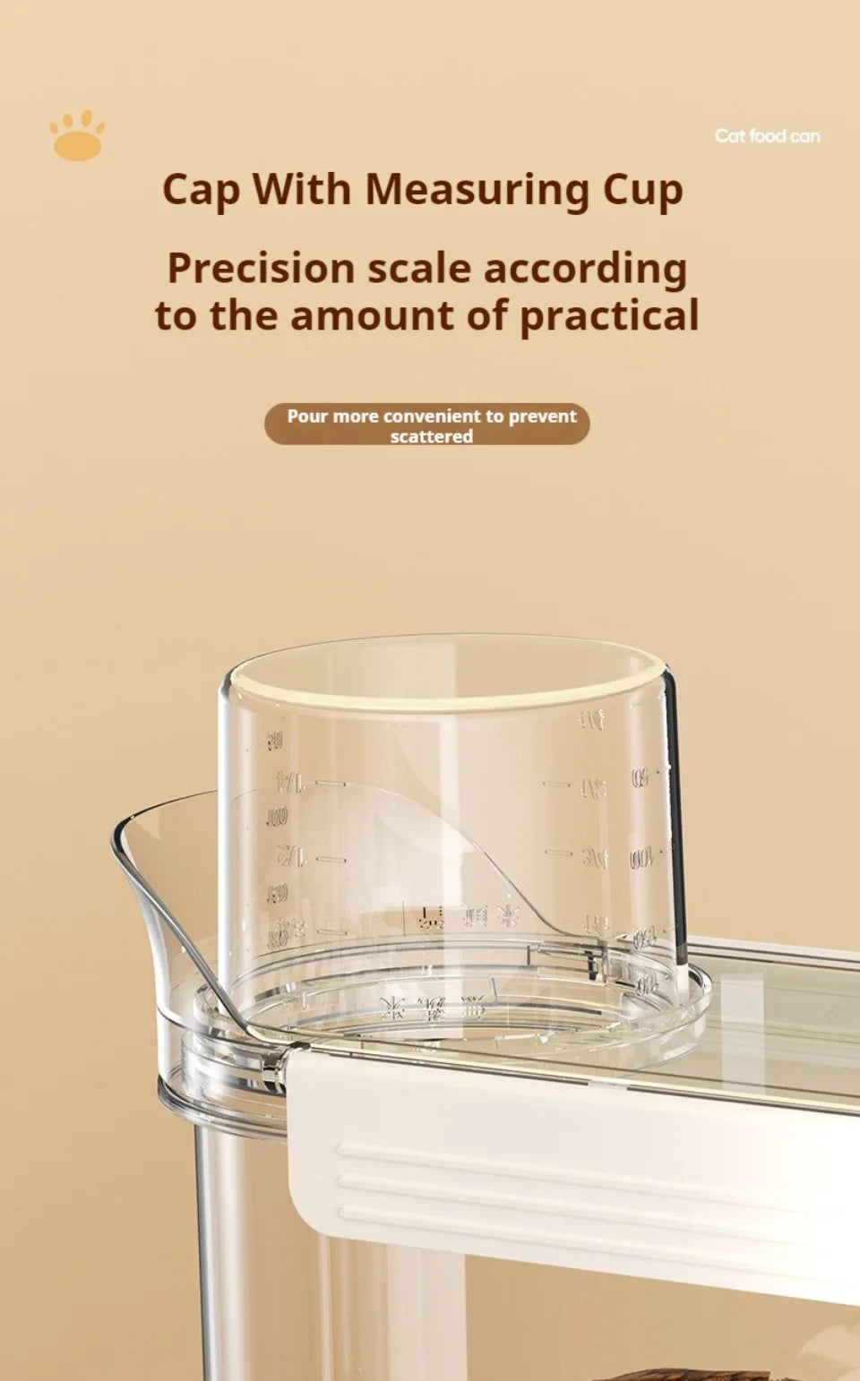 5.5L Transparent Rice Container Sealed Container Plastic Food Storage Containers with Lid Cereal Storage Box Kitchen Acceesories