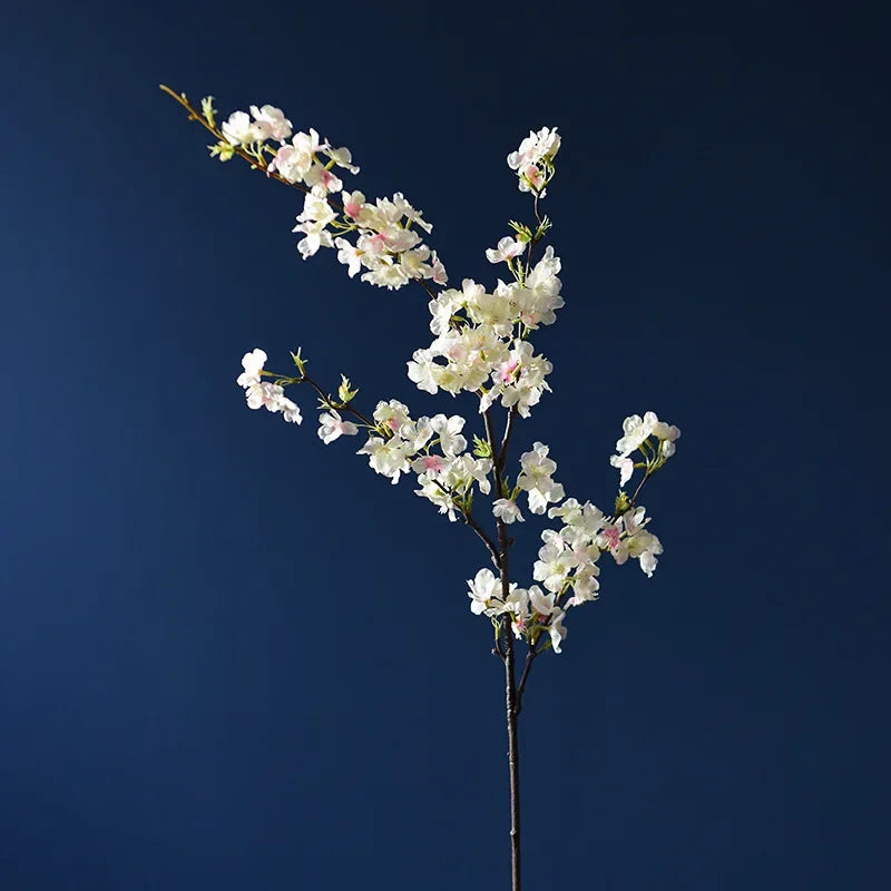4 Fork Artificial Cherry Blossom Branches Fake Flowers  Plastic Flowers Wedding  Arches Leading Simulation Flowers