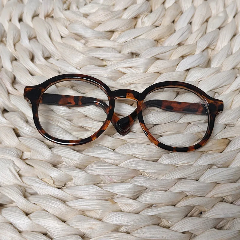 Labubu 6.5cm Glasses Accessories Transparent Plastic Glasses for 15-17cm Labubu Plush Doll DIY Toys for Labubu Sunglasses ﻿