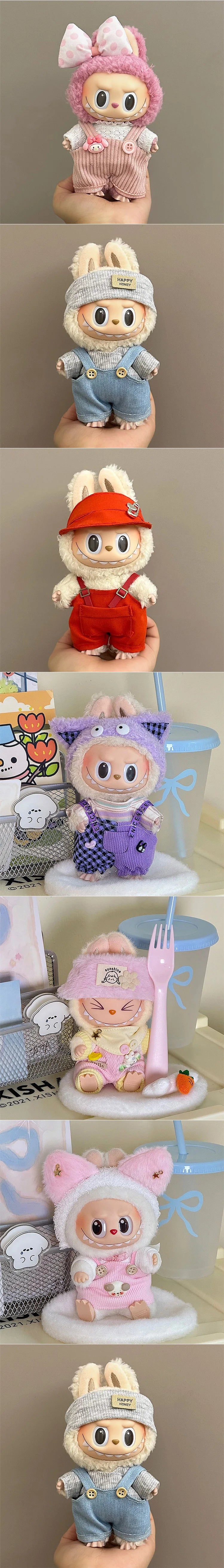 Labbubu Dresses Original Labbubu Doll Clothes for Labubu Doll Ladbubu Luxury Clothes LBBFZ01