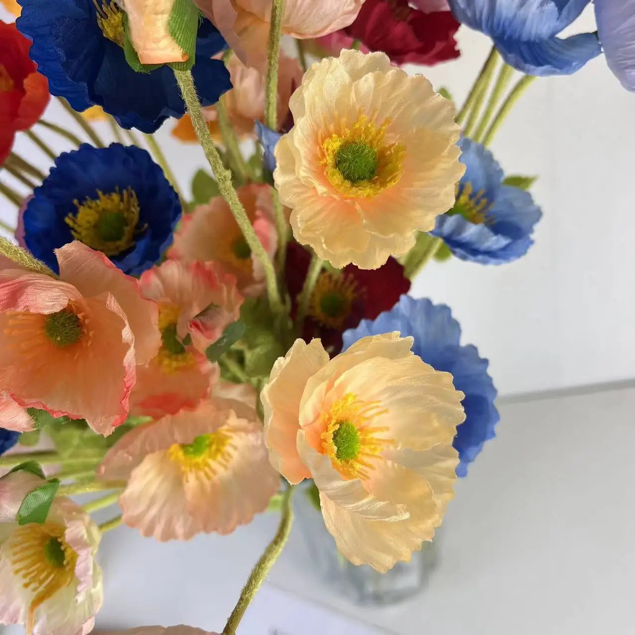 1Pc Artificial Flowers Bouquet Silk Fake Flowers For Home Decor Garden Marriage Party Wedding Decoration DIY Vase Accessories