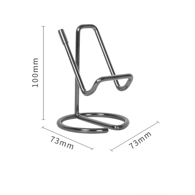 Cute Card Holder Gold Metal Paper Organizer Binder Clip Display Office Business for Men & Women Fashion Desktop Decorative