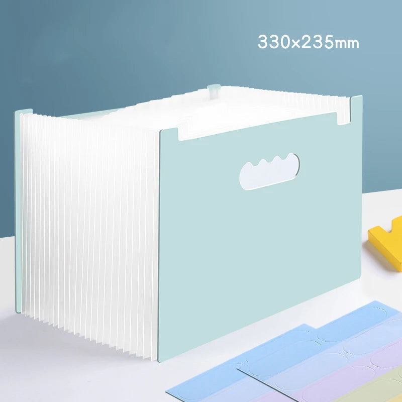 A4 Letter Rainbow Multi Layer Vertical Storage File Holder 25 Layers Store 2000 Sheets For School Office Paper Storage