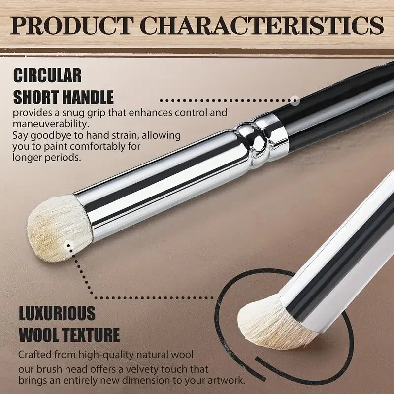 Professional Miniature Paint Brush Set For Warhammer 40K, Dnd, Citadel & Scale Models - Ideal For Enamel & Fantasy Figurines