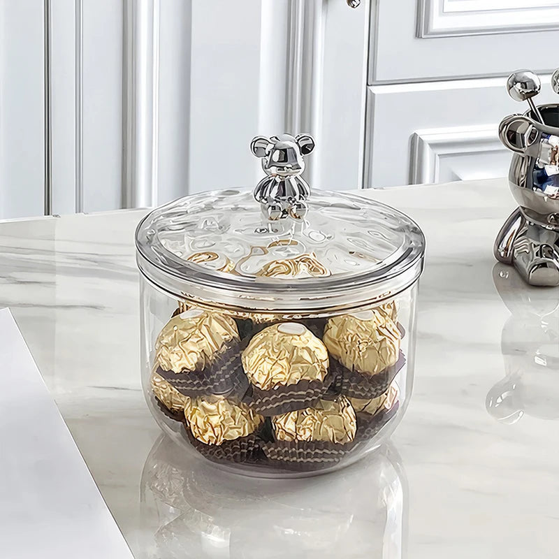 Kitchen grain jar, spice jars insect proof,moisture-proof, can store lemon slices, nuts, coffee beans,food organizer,storage box