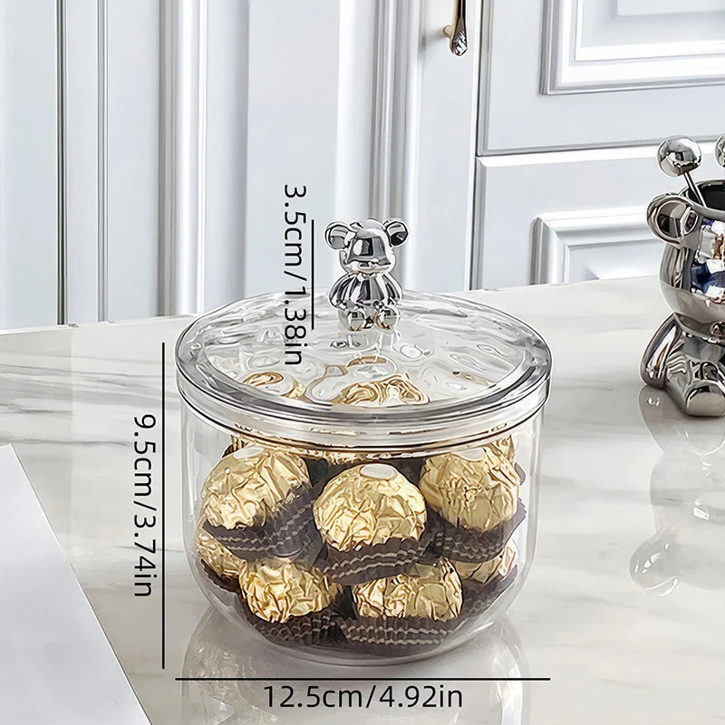 Kitchen grain jar, spice jars insect proof,moisture-proof, can store lemon slices, nuts, coffee beans,food organizer,storage box