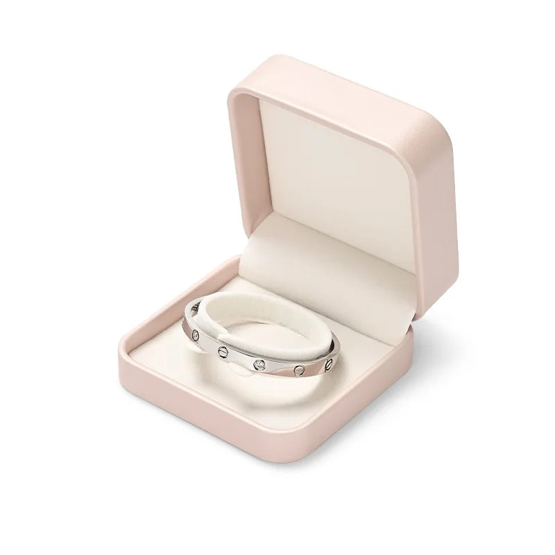 Oirlv Jewelry Box Jewelry Organizer Ring Earrings Necklace Pendant Bracelet Storage Box Packaging Box Gift Case for Wedding