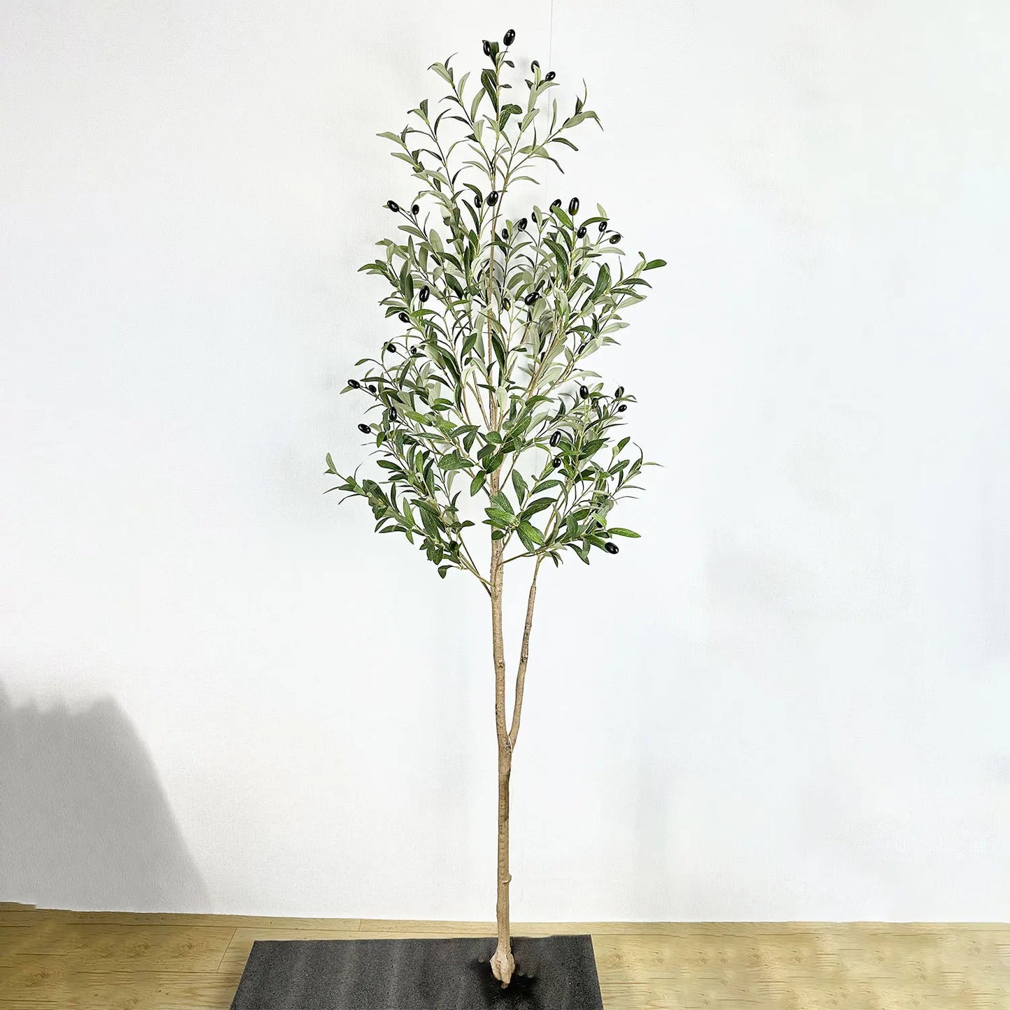65-200CM Large Artificial Olive Plant tree Branches Fake plant Plastic Ornamental outdoor faux Plant for Home garden Room Decor