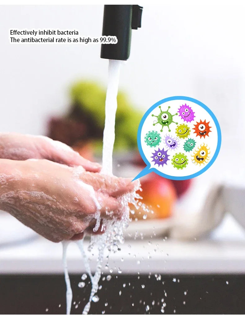 350ML Automatic Foam Soap Dispenser Bathroom Smart Washing Hand Machine USB Charging White ABS for Bathroom Toilet