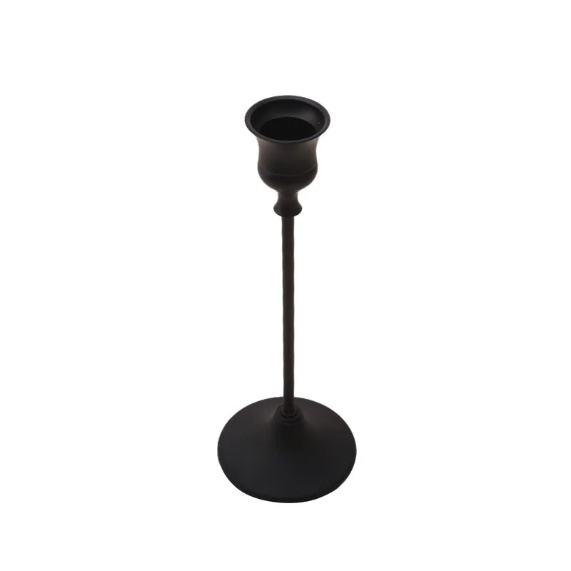 European style Metal Candle Holders Simple Golden Wedding Decoration Bar Party Living Room Decor Home Decor Candlestick