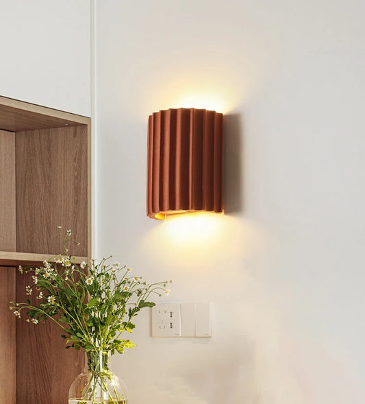 Resin High-end Fashionable Bedroom Living Room Dining Room Wall Lamp Warm Atmosphere Wall Lamp Llighting Balcony Wall Lamp