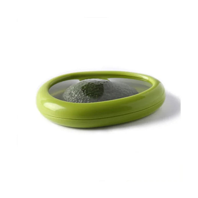 4Pcs/1pc Reusable Fruit Preservation Box Refrigerator Mini Avocado Onion Lemon Sealed Film Food Storage for Fruits and Vegetable