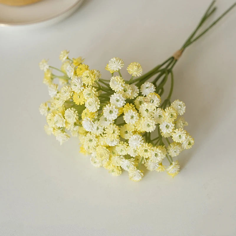 Artificial Gypsophila Flowers Wedding DIY Bouquet Decoration Arrangement Plastic Babysbreath Fake Flower Home Decor