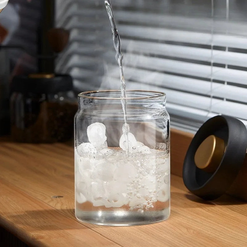 New Bean Coffee Storage Container Vacuum Seal Container Coffee Bean Storage Sealed Container KFSN01