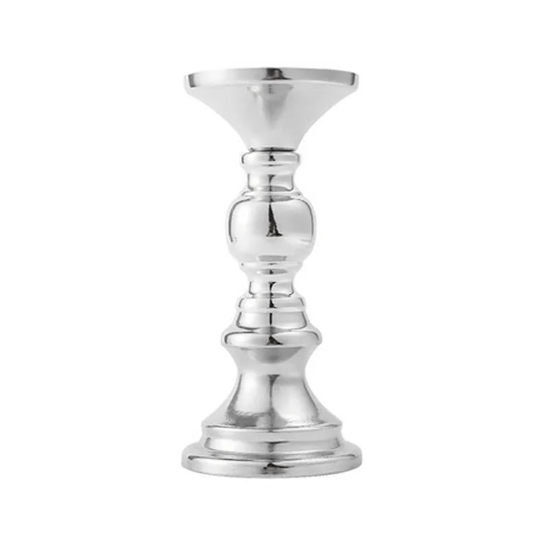 European style Metal Candle Holders Simple Golden Wedding Decoration Bar Party Living Room Decor Home Decor Candlestick
