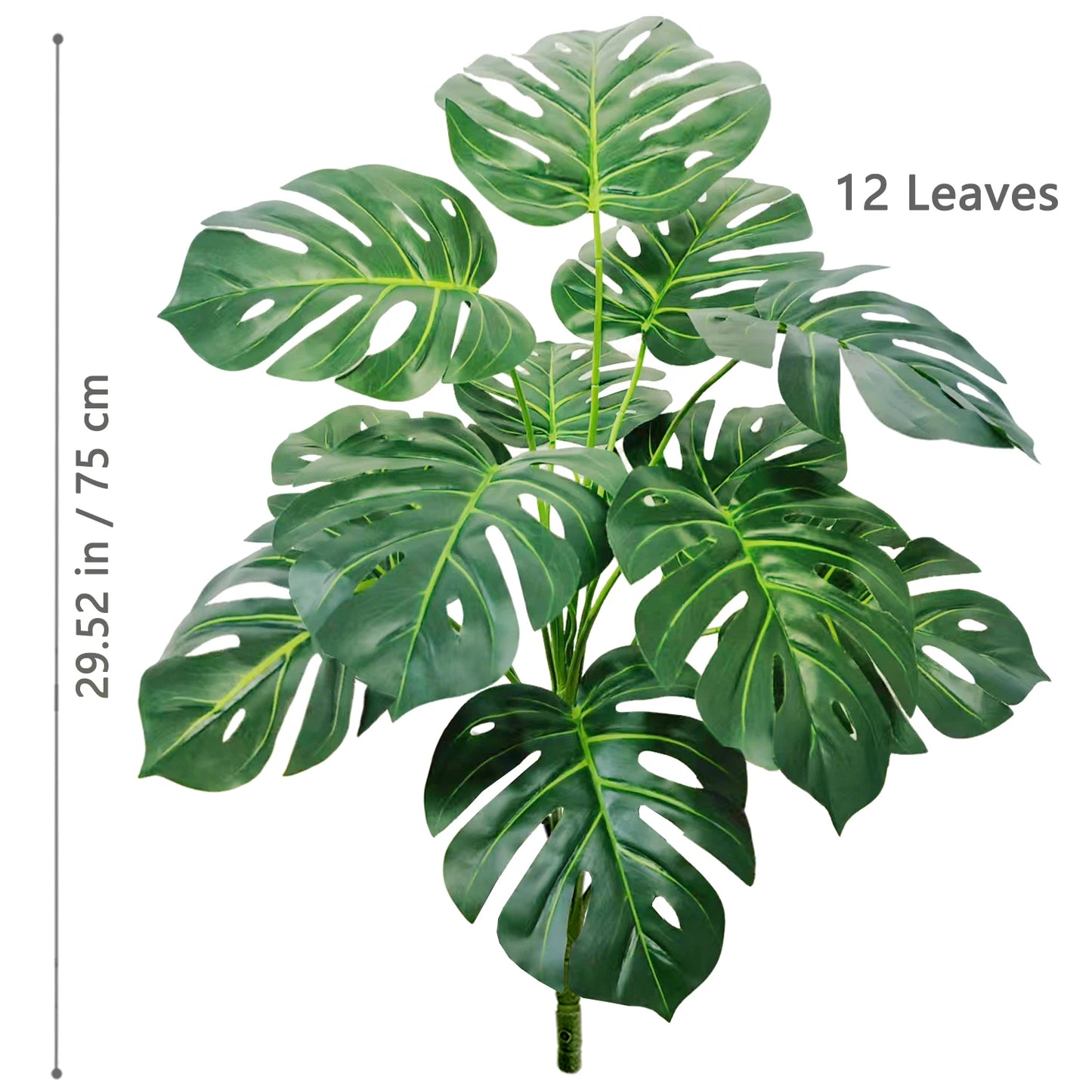 59-103cm/40.5in Artificial Monstera plastic fake plant pot ornamental festival suitable for home office decoration