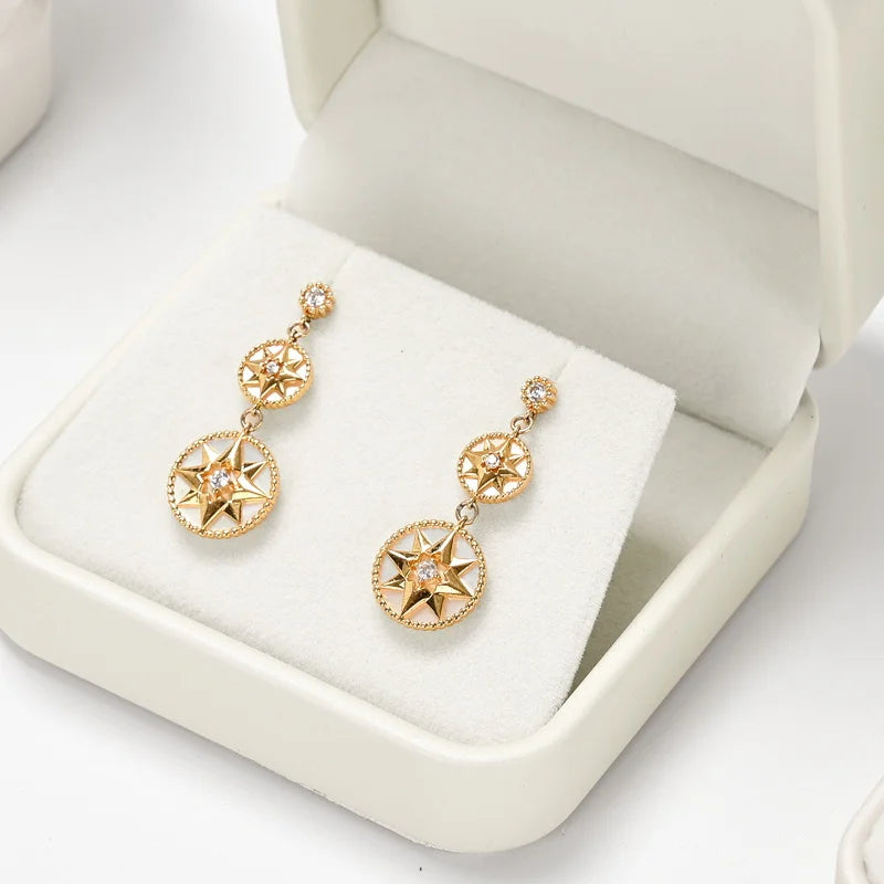 Oirlv Jewelry Box Jewelry Organizer Ring Earrings Necklace Pendant Bracelet Storage Box Packaging Box Gift Case for Wedding