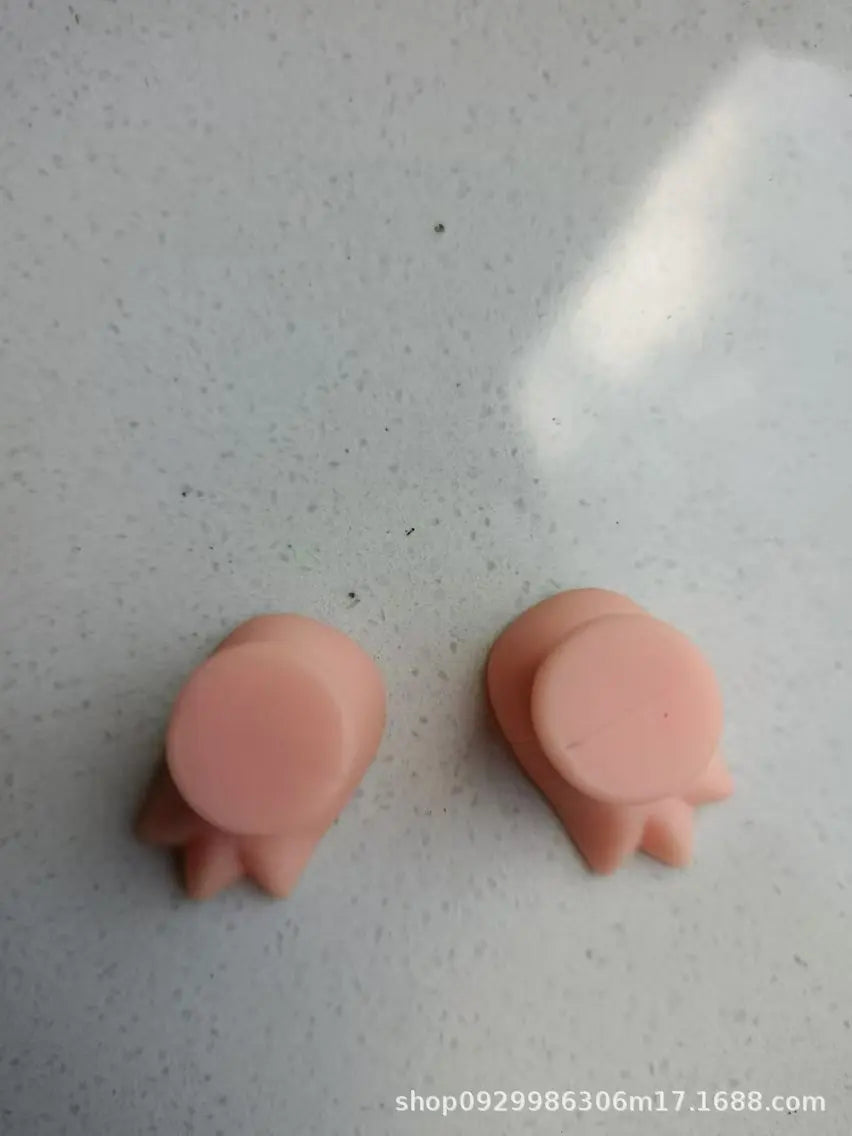 Labubu PVC Vinyl Doll DIY Replacement Parts Set - Hands Feet Face Changing Collectible Doll Accessories for Creative Gifts