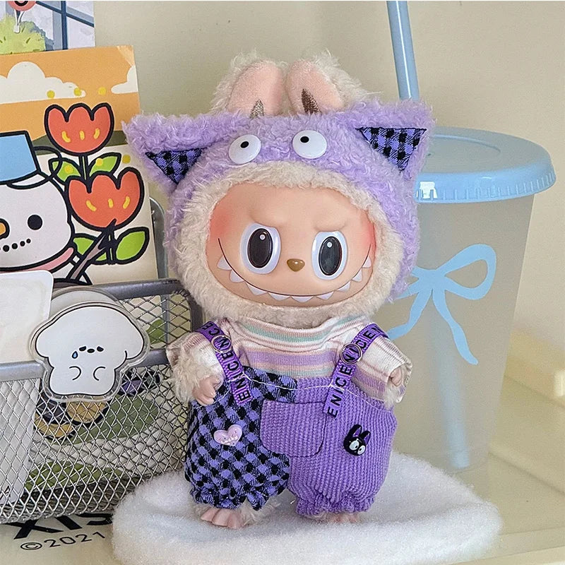 Labbubu Dresses Original Labbubu Doll Clothes for Labubu Doll Ladbubu Luxury Clothes LBBFZ01