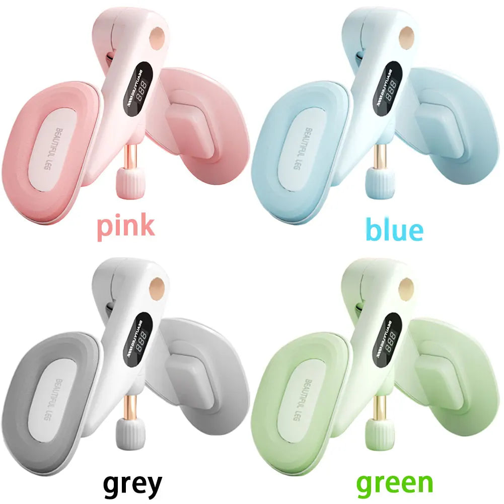 Thigh Master Pelvic Floor Trainer 360 Degree Rotation with Counter Thigh Exerciser Kegel Exercises Device for Yoga Floor Muscle
