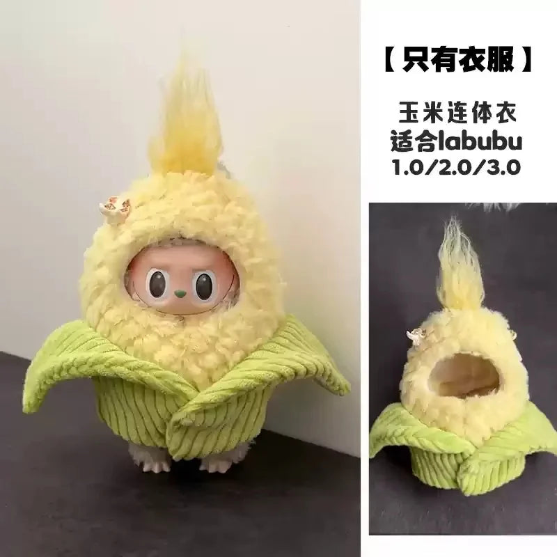 Labubu Clothes For Labubu Wacky Mart  Friend Shrimp Handmade Clothing Anime Peripheral Custom Accessories For Labubu V1 V3