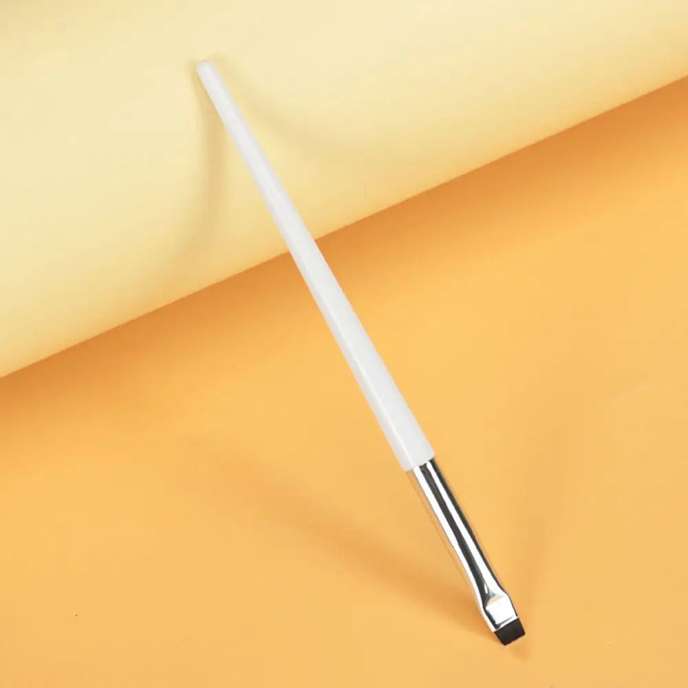 Cosmetics Brush Make Up Tool Beginners Angled Fine Eyeliner Brushes Flat Eyebrow Brush Liner Brow Brush Blade Makeup Brushes