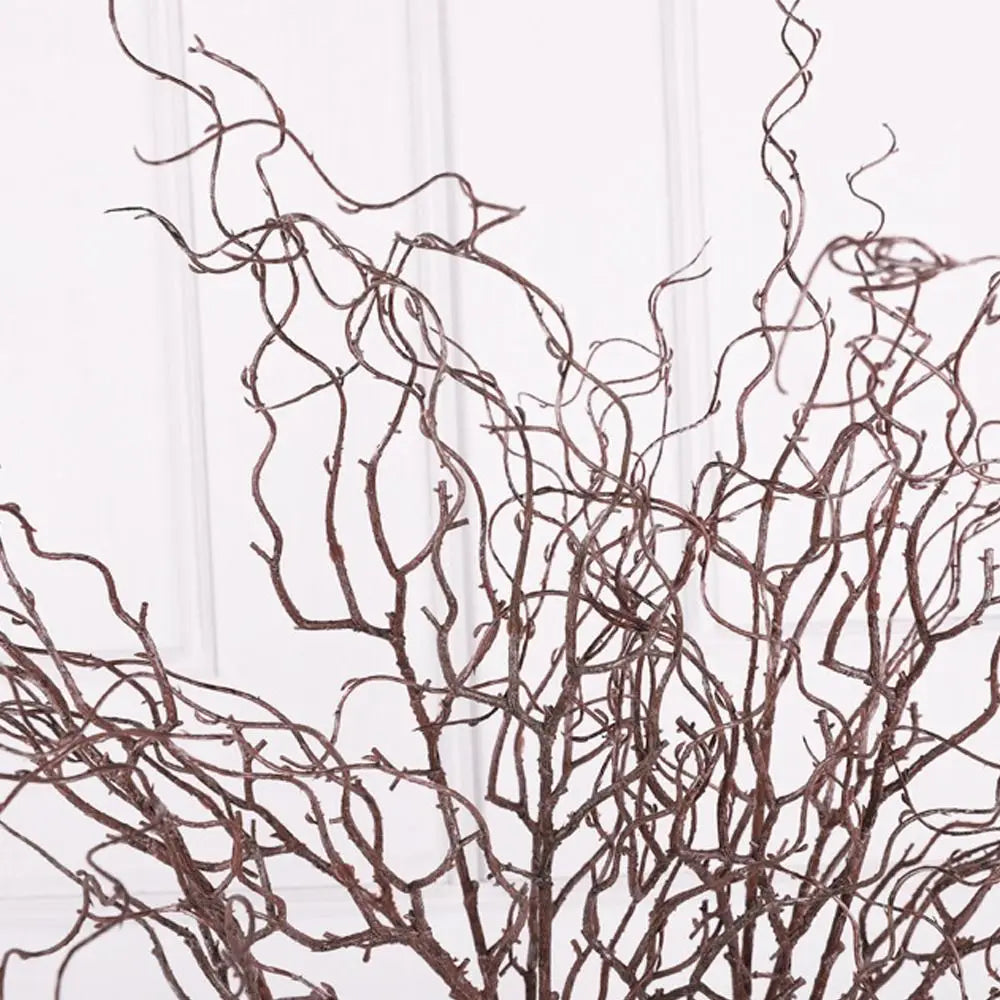 120cm Artificial Willow Deadwood Plastic Luxury Simulation Tree Branch Realistic Elegant Fake Plant Living Room Decor